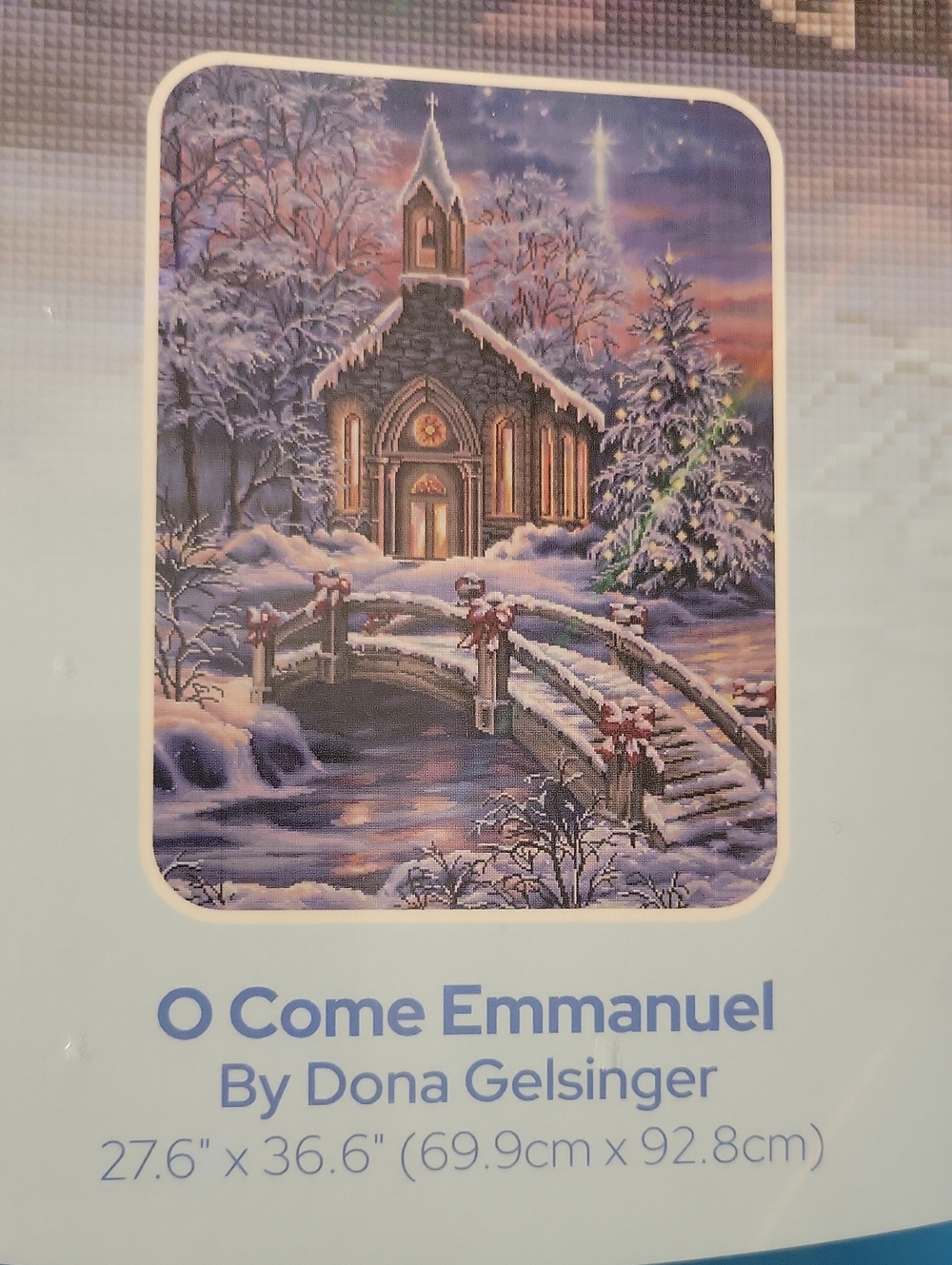 Diy Diamond Art Club Kit- O Come Emmanuel